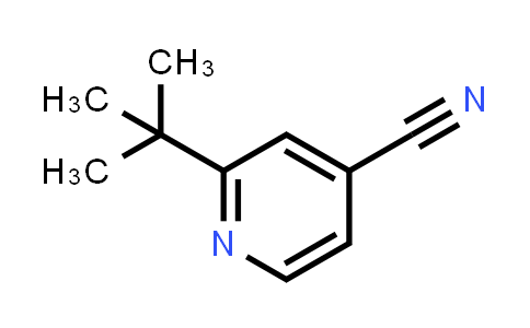 CAS No. 33538-09-9, 2-(tert-Butyl)isonicotinonitrile
