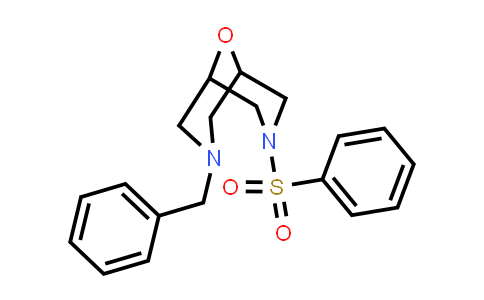 CAS No. 335620-96-7, 3-Benzyl-7-(phenylsulfonyl)-9-oxa-3,7-diazabicyclo[3.3.1]nonane