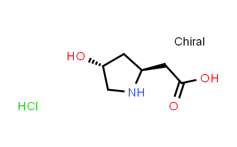 CAS No. 336182-11-7, 2-((2S,4R)-4-Hydroxypyrrolidin-2-yl)acetic acid hydrochloride