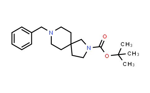 CAS No. 336191-16-3, 2,8-Diazaspiro[4.5]decane-2-carboxylic acid, 8-(phenylmethyl)-, 1,1-dimethylethyl ester