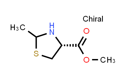 CAS No. 336193-86-3, (4R)-Methyl 2-methylthiazolidine-4-carboxylate