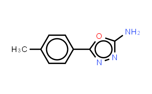 CAS No. 33621-60-2, 5-(P-tolyl)-1,3,4-oxadiazol-2-amine