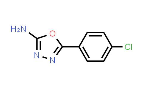 CAS No. 33621-61-3, 2-Amino-5-(4-chlorophenyl)-1,3,4-oxadiazole