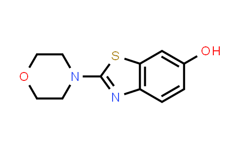 CAS No. 33670-46-1, 2-Morpholin-4-yl-1,3-benzothiazol-6-ol