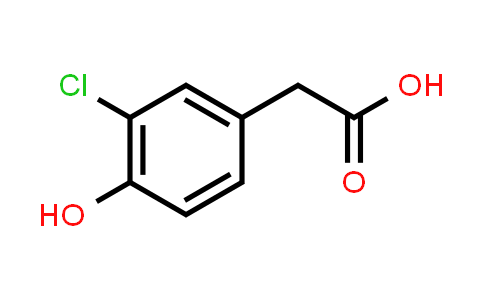 CAS No. 33697-81-3, 3-Chloro-4-hydroxyphenylacetic acid