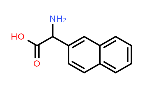 CAS No. 33741-78-5, 2-Amino-2-(naphthalen-2-yl)acetic acid