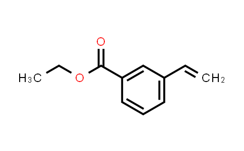 CAS No. 33745-48-1, 3-Vinylbenzoic acid ethyl ester