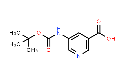 CAS No. 337904-92-4, 5-((tert-Butoxycarbonyl)amino)nicotinic acid