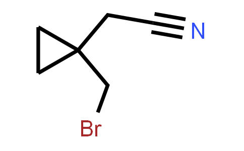 CAS No. 338392-48-6, 2-[1-(Bromomethyl)cyclopropyl]acetonitrile