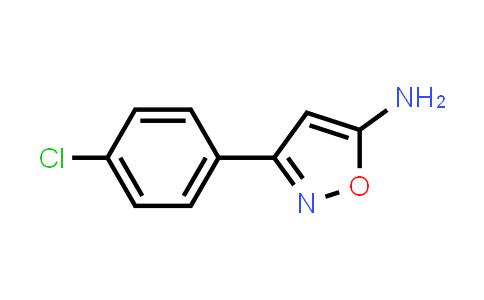 CAS No. 33866-48-7, 3-(4-Chlorophenyl)isoxazol-5-amine
