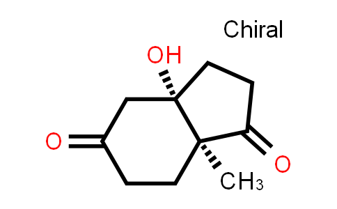 CAS No. 33879-04-8, (3aS,7aS)-3a-Hydroxy-7a-methylhexahydro-1H-indene-1,5(6H)-dione