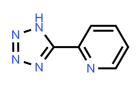 CAS No. 33893-89-9, 2-(1H-Tetrazol-5-yl)pyridine