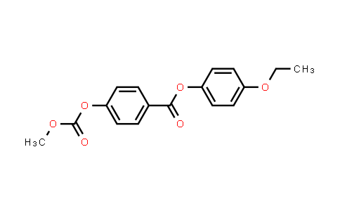 CAS No. 33926-17-9, Methyl 4-(4-ethoxyphenoxycarbonyl)phenyl carbonate