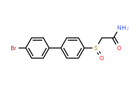 CAS No. 3393-79-1, 2-((4'-Bromo-[1,1'-biphenyl]-4-yl)sulfinyl)acetamide
