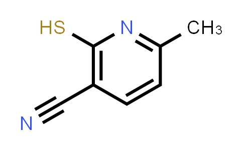CAS No. 3395-04-8, 2-Mercapto-6-Methylnicotinonitrile