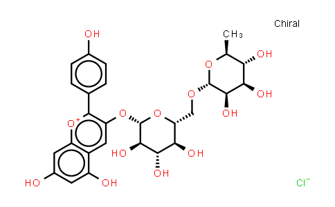 CAS No. 33978-17-5, Pelargonidin-3-O-rutinosde chloride