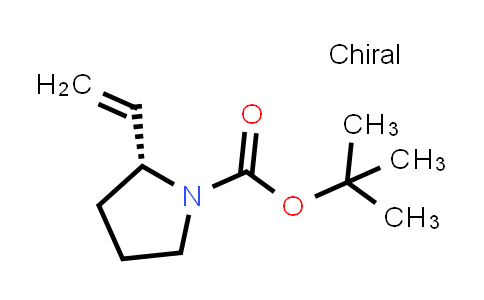 CAS No. 340129-94-4, tert-Butyl (2R)-2-ethenylpyrrolidine-1-carboxylate