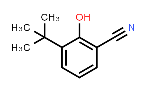 CAS No. 340131-70-6, 3-(tert-Butyl)-2-hydroxybenzonitrile