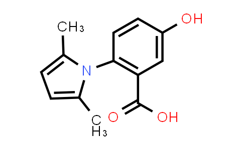 CAS No. 340309-41-3, 2-(2,5-Dimethyl-1H-pyrrol-1-yl)-5-hydroxybenzoic acid