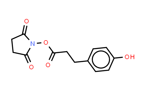 CAS No. 34071-95-9, 3-(p-Hydroxyphenyl)propionic acid-N-hydroxy succinimide ester