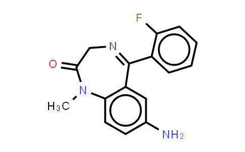CAS No. 34084-50-9, 7-Aminoflunitrazepam