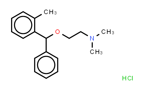 CAS No. 341-69-5, Orphenadrine (hydrochloride)