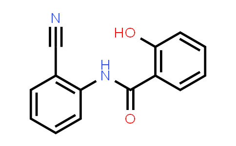 CAS No. 341018-58-4, N-(2-Cyanophenyl)-2-hydroxybenzamide