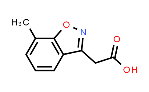 CAS No. 34172-93-5, 2-(7-Methylbenzo[d]isoxazol-3-yl)acetic acid
