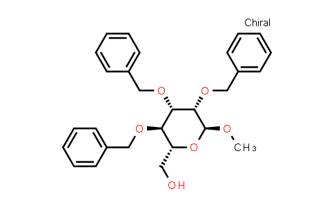 CAS No. 34212-64-1, ((2R,3R,4S,5S,6S)-3,4,5-tris(Benzyloxy)-6-methoxytetrahydro-2H-pyran-2-yl)methanol