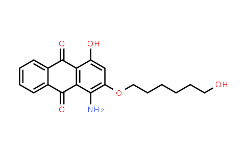 CAS No. 34231-26-0, 1-Amino-4-hydroxy-2-(6-hydroxyhexyl)oxyanthraquinone