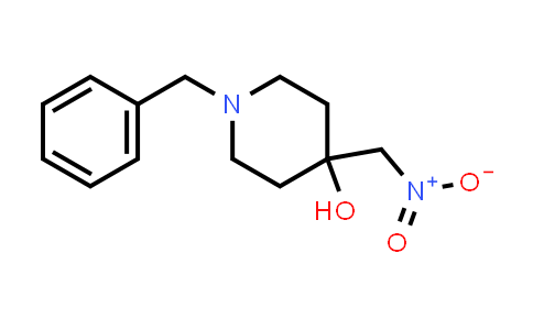 CAS No. 34259-89-7, 1-Benzyl-4-(nitromethyl)piperidin-4-ol