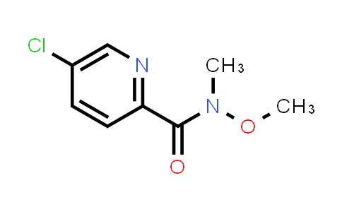 CAS No. 342601-76-7, 5-Chloro-N-methoxy-N-methylpicolinamide