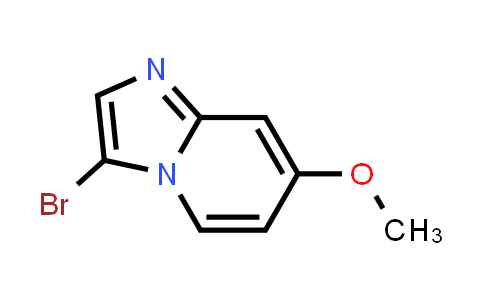 CAS No. 342613-73-4, 3-Bromo-7-methoxyimidazo[1,2-a]pyridine