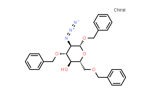 CAS No. 342640-42-0, Benzyl 2-azido-3,6-di-O-benzyl-2-deoxy-β-D-glucopyranoside