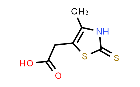 CAS No. 34272-64-5, 2-(4-Methyl-2-thioxo-2,3-dihydrothiazol-5-yl)acetic acid