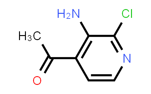 CAS No. 342899-35-8, 1-(3-Amino-2-chloropyridin-4-yl)ethan-1-one
