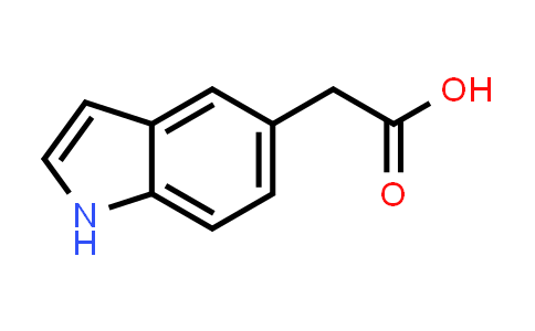 CAS No. 34298-84-5, 2-(1H-Indol-5-yl)acetic acid