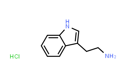 CAS No. 343-94-2, 2-(1H-Indol-3-yl)ethanamine hydrochloride