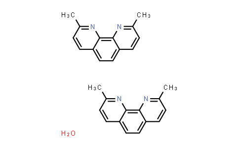 CAS No. 34302-69-7, 2,9-Dimethyl-1,10-phenanthroline hemihydrate