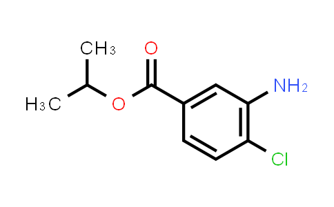 CAS No. 343773-02-4, Isopropyl 3-amino-4-chlorobenzoate