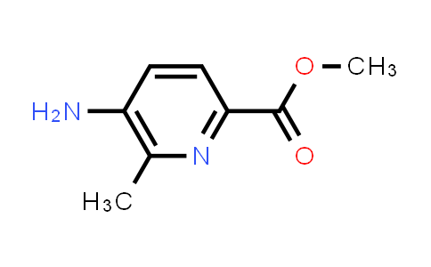 CAS No. 343786-11-8, methyl 5-amino-6-methylpicolinate