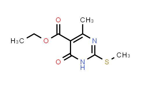 CAS No. 344361-90-6, Ethyl 4-methyl-2-(methylsulfanyl)-6-oxo-1,6-dihydropyrimidine-5-carboxylate