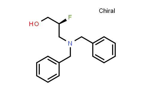 CAS No. 344413-82-7, (2S)-3-[Bis(phenylmethyl)amino]-2-fluoro-1-propanol