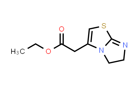 CAS No. 34467-14-6, Ethyl 2-(5,6-dihydroimidazo[2,1-b]thiazol-3-yl)acetate