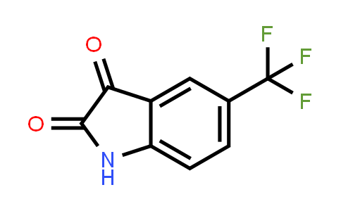 CAS No. 345-32-4, 5-(trifluoromethyl)indoline-2,3-dione