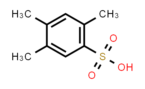 CAS No. 3453-84-7, 2,4,5-Trimethylbenzenesulfonic acid