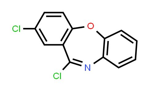 CAS No. 3455-14-9, 2,11-Dichlorodibenzo[b,f][1,4]oxazepine