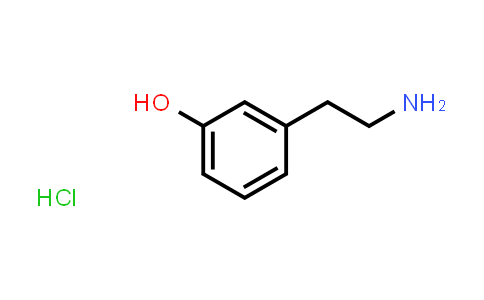 CAS No. 3458-98-8, 3-Hydroxyphenethylamine hydrochloride