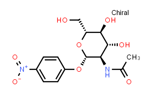 CAS No. 3459-18-5, N-((2S,3R,4R,5S,6R)-4,5-Dihydroxy-6-(hydroxymethyl)-2-(4-nitrophenoxy)tetrahydro-2H-pyran-3-yl)acetamide