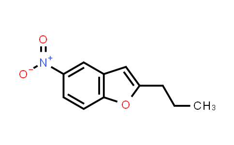 CAS No. 34601-91-7, 5-Nitro-2-propylbenzofuran